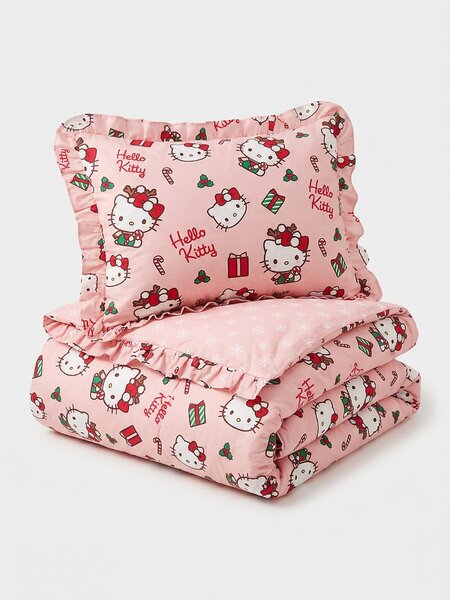 Sinsay - Svečani set posteljine s volanima Hello Kitty
