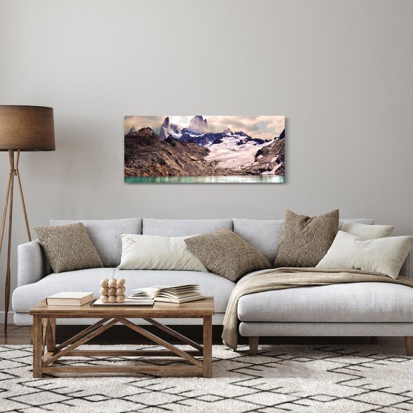 Slika planinskog jezera (120x50 cm)