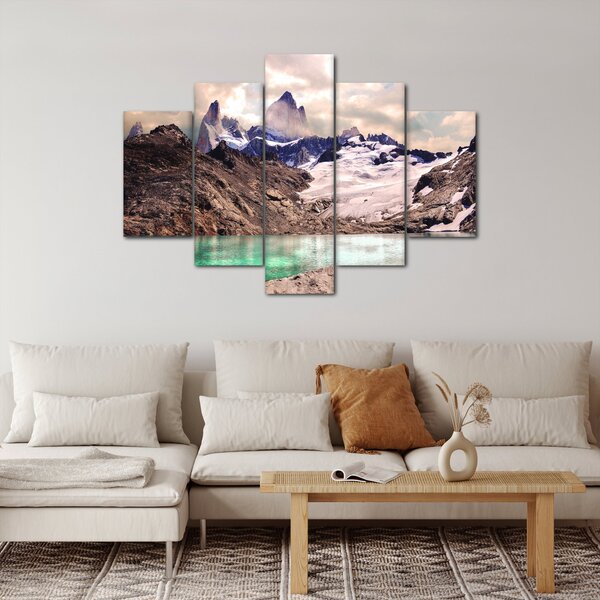 Slika planinskog jezera (150x105 cm)