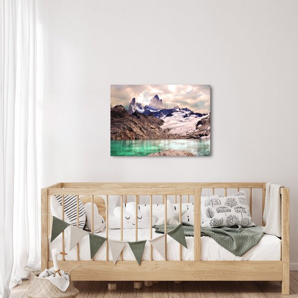 Slika planinskog jezera (70x50 cm)