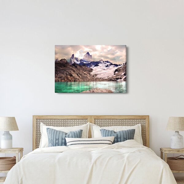 Slika planinskog jezera (90x60 cm)