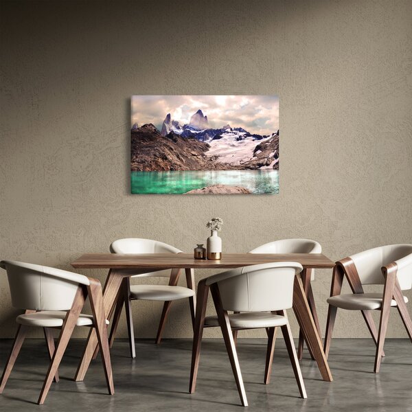 Slika planinskog jezera (90x60 cm)
