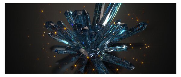 Slika kristala (120x50 cm)
