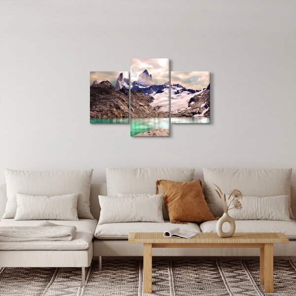 Slika planinskog jezera (90x60 cm)