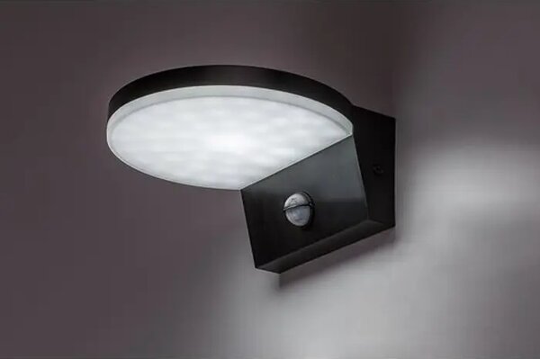 BATIDA VANJSKA ZIDNA SVJETILJKA LED 9W/CRNA/IP54/900lm RA77119