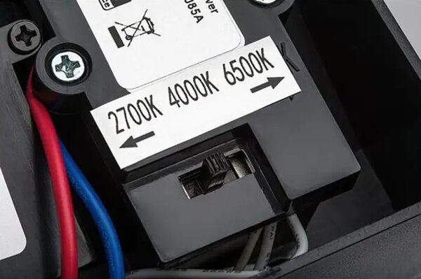 BATIDA VANJSKA ZIDNA SVJETILJKA LED 9W/CRNA/IP54/900lm RA77119