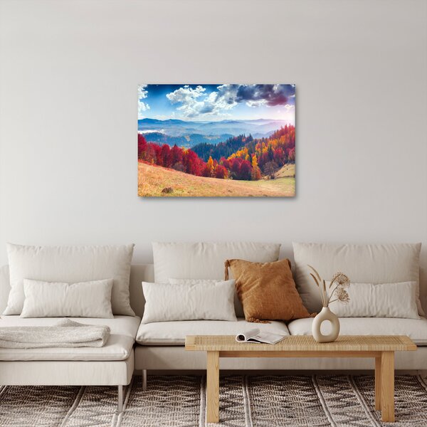 Slika šarenog jesenjeg krajolika (70x50 cm)