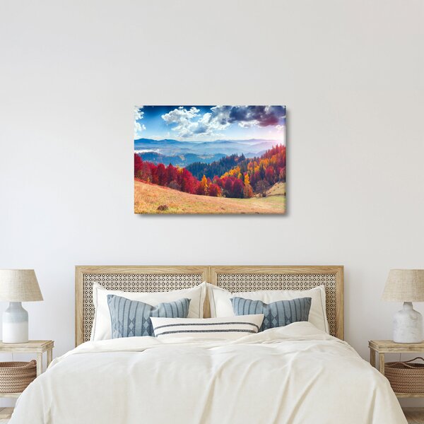 Slika šarenog jesenjeg krajolika (70x50 cm)