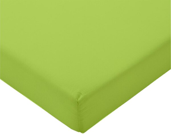 Plahta s gumom - zelena - 100 x 200 cm