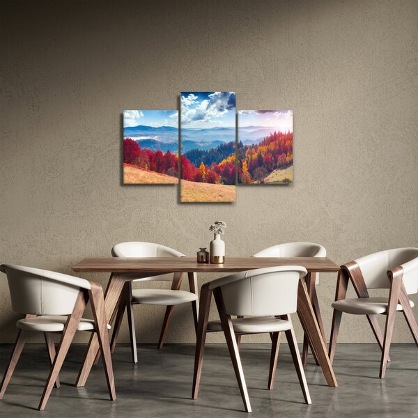 Slika šarenog jesenjeg krajolika (90x60 cm)
