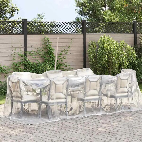 Prozirna cerada s ušicama 2x4 m polietilen - 2 x 4 m