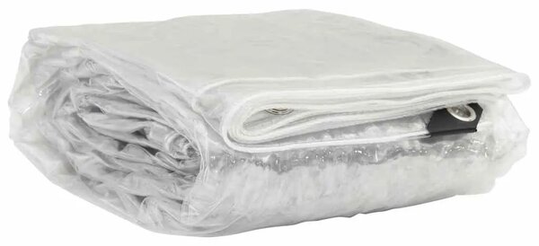 Prozirna cerada s ušicama 2x5 m PVC - 2 x 5 m
