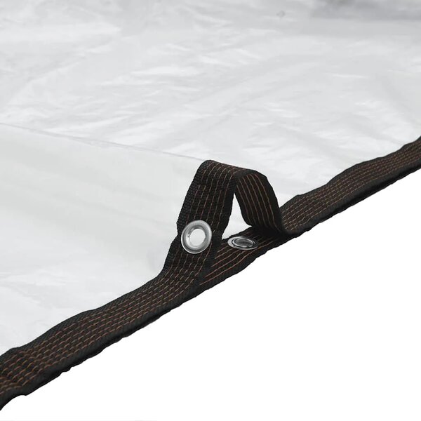 Prozirna cerada s ušicama 2x4 m polietilen - 2 x 4 m