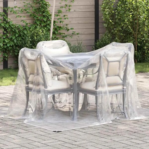 Prozirna cerada s ušicama 2x3 m polietilen - 2 x 3 m