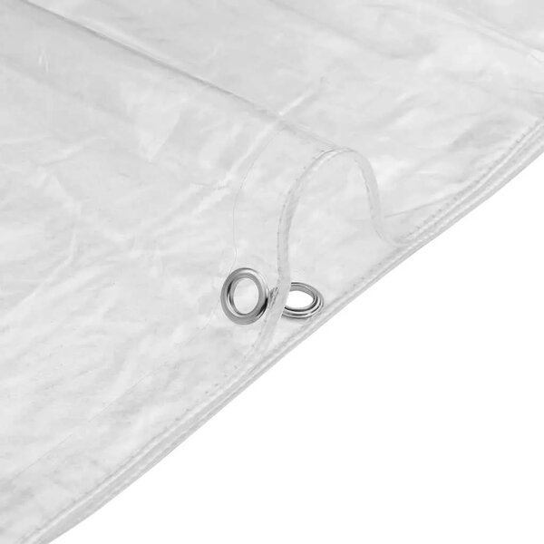 Prozirna cerada s ušicama 2x3 m PVC - 2 x 3 m