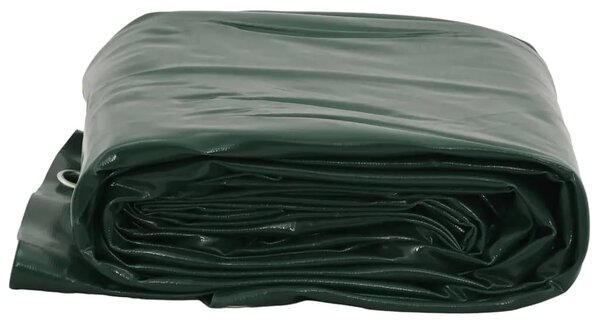 Cerada zelena 1 5x2 m 650 g/m² - Zelena 1 5 x 2 m with eyelets