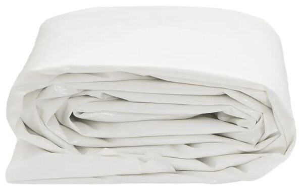 Cerada bijela 5 x 5 m 650 g/m² - Bijela 5 x 5 m bez rupica