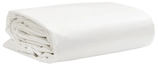 Cerada bijela 5 x 5 m 650 g/m² - Bijela 5 x 5 m bez rupica