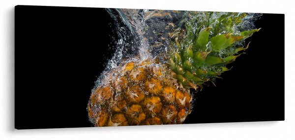 Slika ananasa u vodi (120x50 cm)