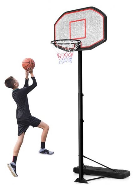 Stalak za košarku, košarkaški koš, prijenosni koš, dim. 220-305 cm