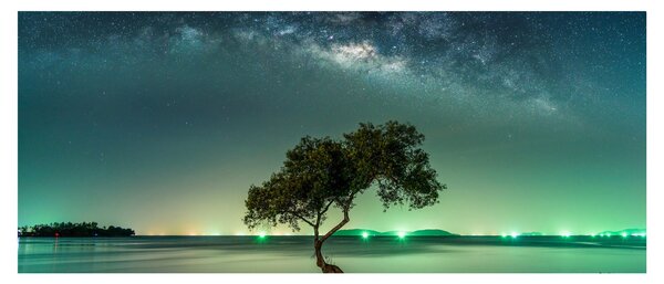 Slika noćnog neba (120x50 cm)