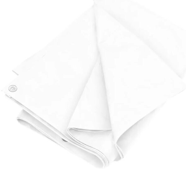 Cerada 180 g/m² 3x4 m bijela HDPE - Bijela 3 x 4 m 180 gsm