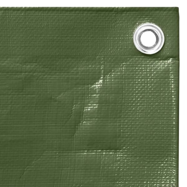 Cerada 260 g/m² 8 x 12 m zelena HDPE - Zelena 8 x 12 m 260 gsm