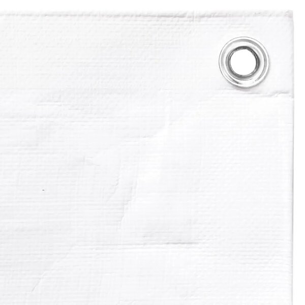 Cerada 260 g/m² 8 x 10 m bijela HDPE - Bijela 8 x 10 m 260 gsm