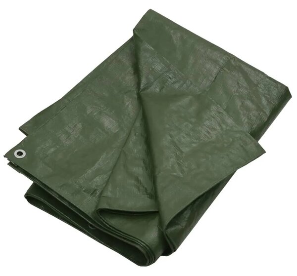 Cerada 180 g/m² 3 x 4 m zelena HDPE - Zelena 3 x 4 m 180 gsm