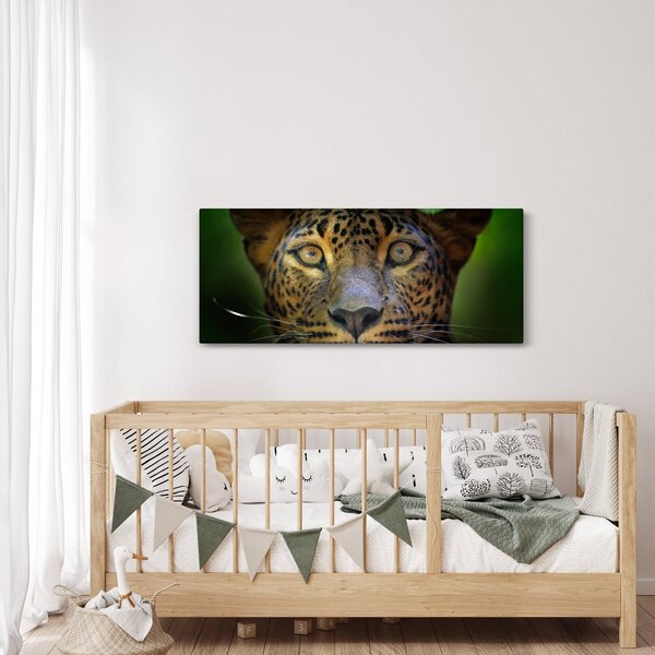 Slika - Portret leoparda, Šri Lanka (120x50 cm)
