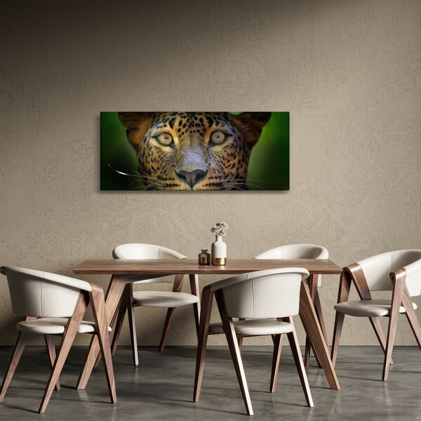 Slika - Portret leoparda, Šri Lanka (120x50 cm)