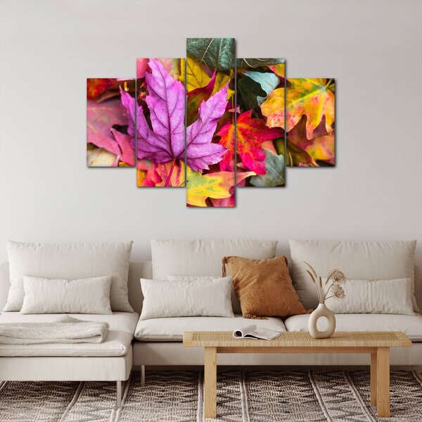 Slika - jesensko lišće (150x105 cm)