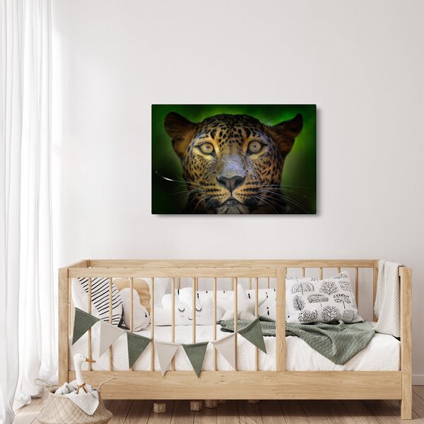 Slika - Portret leoparda, Šri Lanka (90x60 cm)