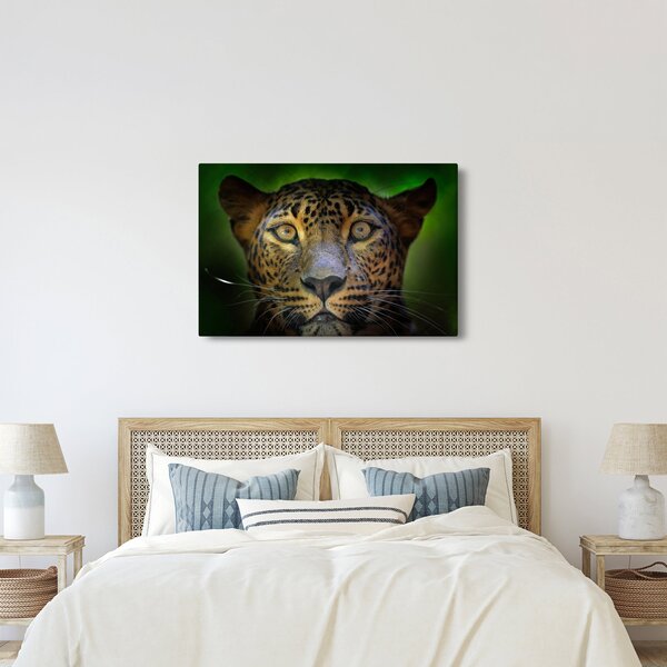 Slika - Portret leoparda, Šri Lanka (90x60 cm)