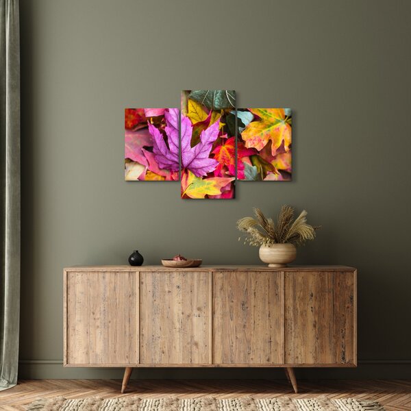 Slika - jesensko lišće (90x60 cm)