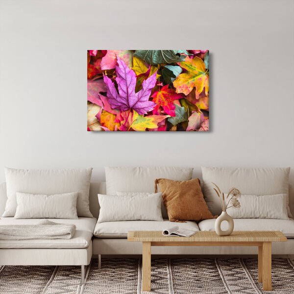 Slika - jesensko lišće (90x60 cm)