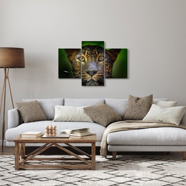 Slika - Portret leoparda, Šri Lanka (90x60 cm)