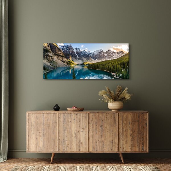 Slika - Kanada, Nacionalni park Banff, jezero Moraine (120x50 cm)