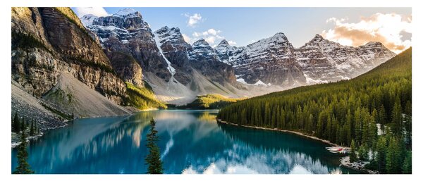 Slika - Kanada, Nacionalni park Banff, jezero Moraine (120x50 cm)