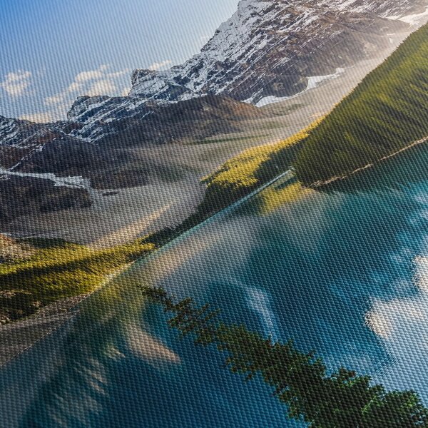 Slika - Kanada, Nacionalni park Banff, jezero Moraine (150x105 cm)