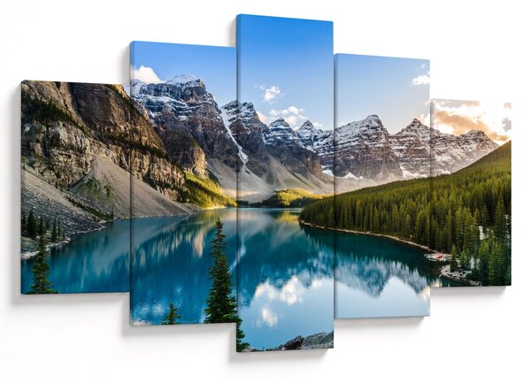 Slika - Kanada, Nacionalni park Banff, jezero Moraine (150x105 cm)