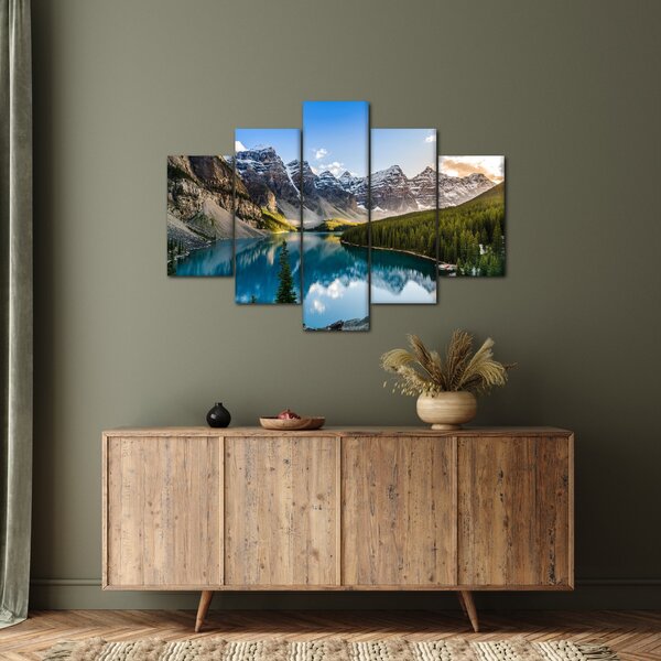 Slika - Kanada, Nacionalni park Banff, jezero Moraine (150x105 cm)