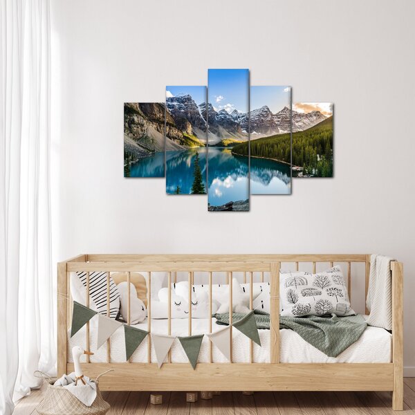 Slika - Kanada, Nacionalni park Banff, jezero Moraine (150x105 cm)
