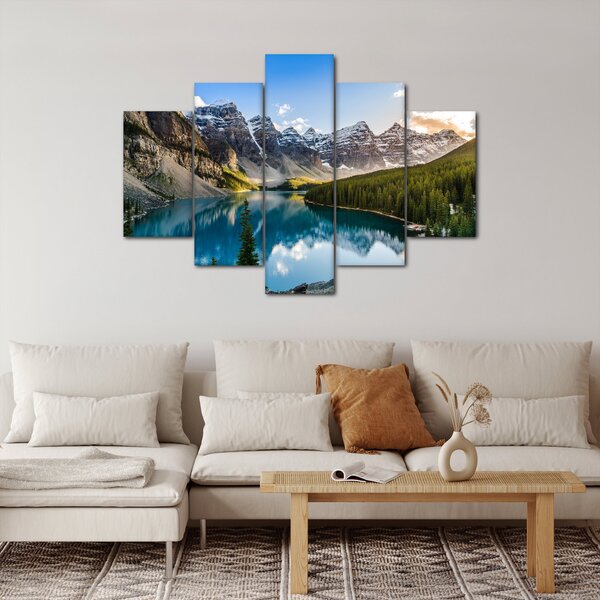Slika - Kanada, Nacionalni park Banff, jezero Moraine (150x105 cm)