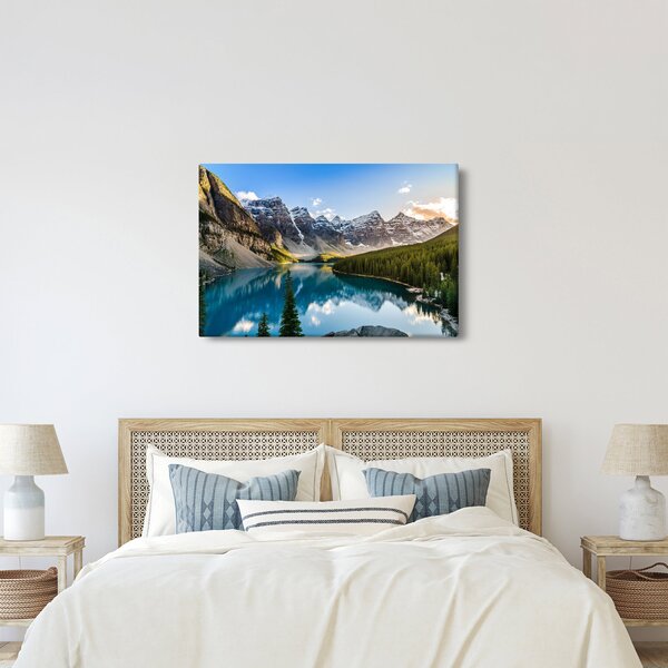 Slika - Kanada, Nacionalni park Banff, jezero Moraine (90x60 cm)
