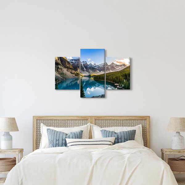 Slika - Kanada, Nacionalni park Banff, jezero Moraine (90x60 cm)
