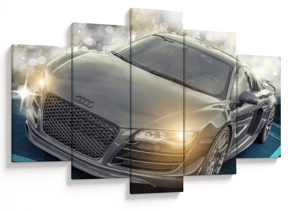 Slika automobila Audi - sivi (150x105 cm)