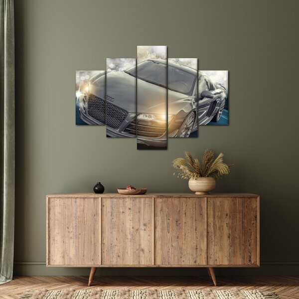 Slika automobila Audi - sivi (150x105 cm)
