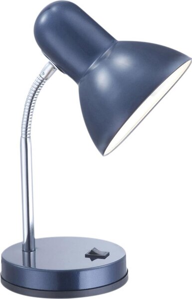 Globo 2486 - Stolna lampa BASIC 1xE27/40W/230V plava