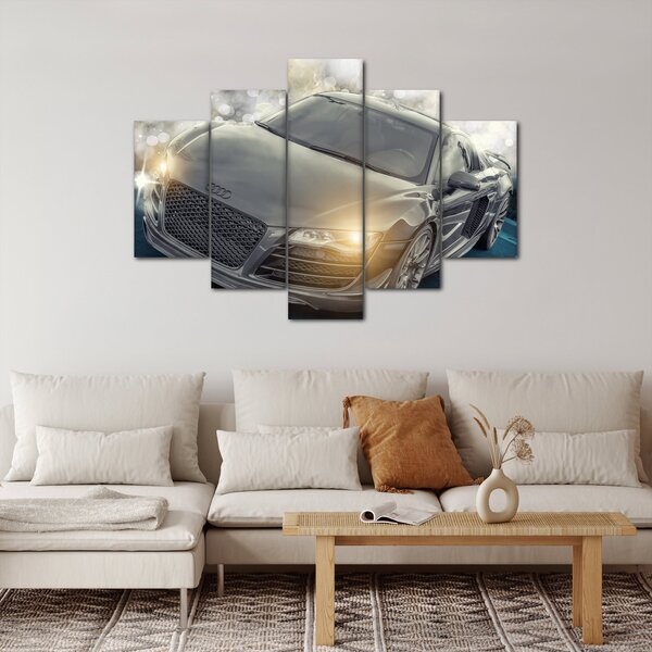 Slika automobila Audi - sivi (150x105 cm)